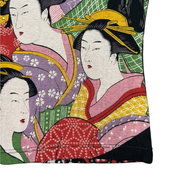 Custo Barcelona Long Sleeve Geisha Paisley Print Small - Picture 8 of 14